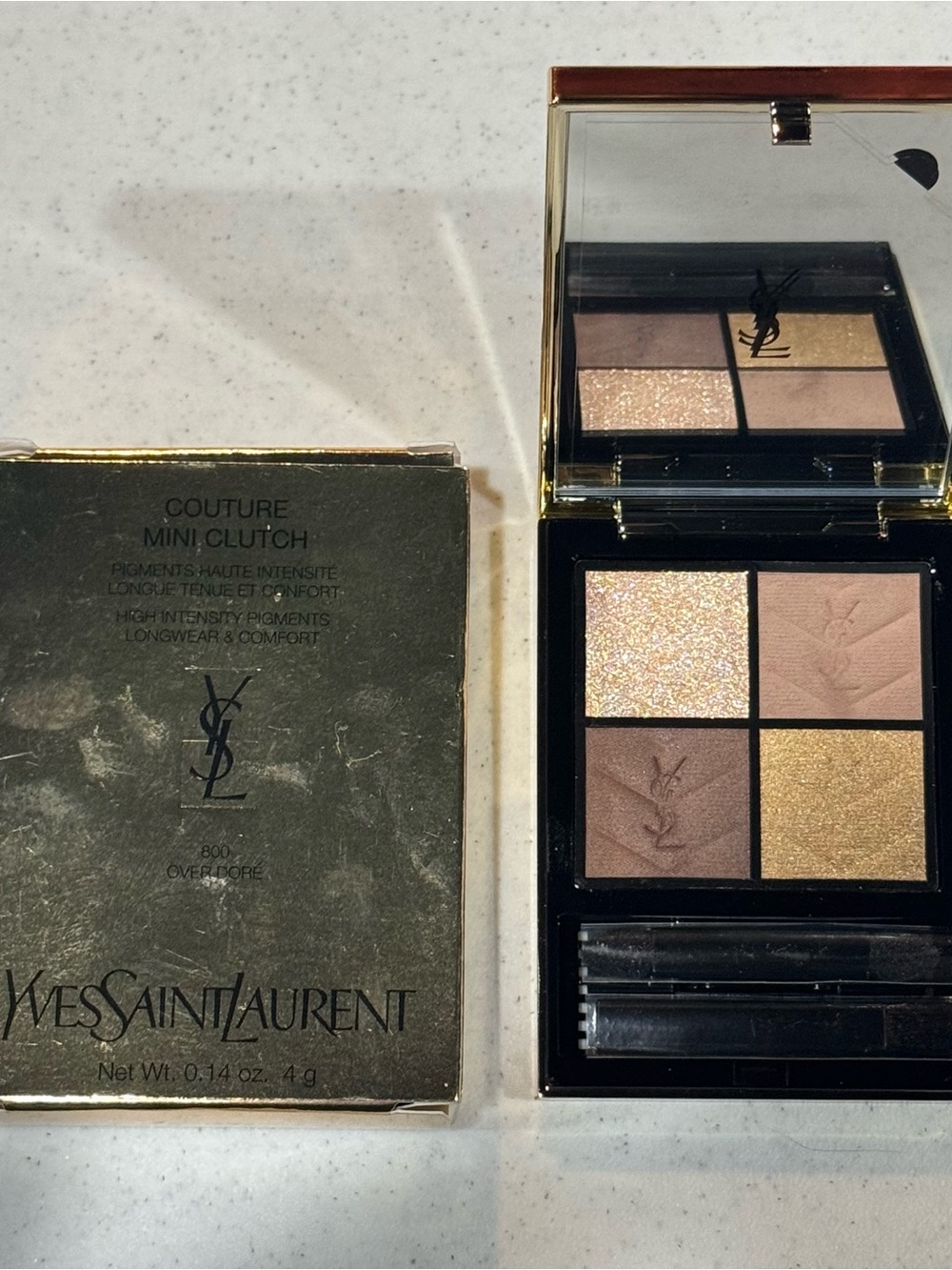 Yves Saint Laurent Couture Mini Eyeshadow Palette 800 Over Dore